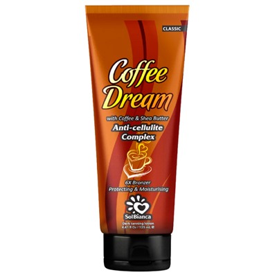 Крем для загара в солярии с маслом кофе «Coffee Dream» SolBianca 125 мл