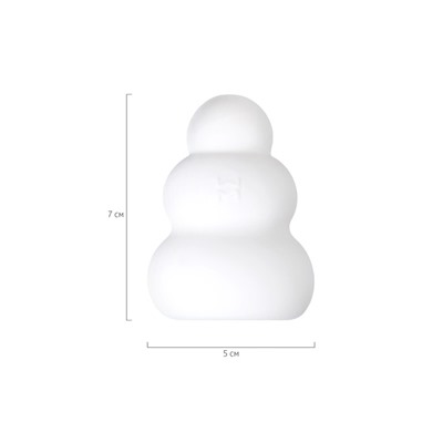 Мастурбатор нереалистичный MensMax Pucchi OCTOPUS, TPE, 6,5 см. цвет белый