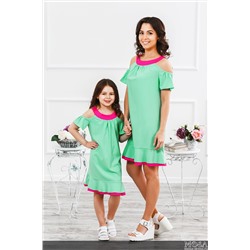 Комплект платьев для мамы и дочки "Сара" М-285