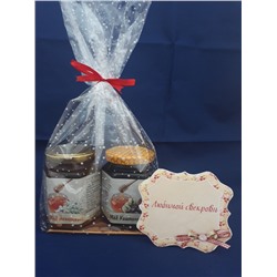 Подарочный набор Мёд каштановый и акациевый «Свекрови»
