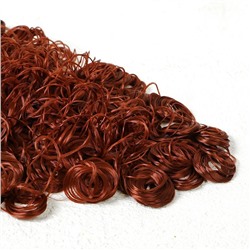 Волосы для кукол Кудряшки 70гр рыжий 4493795