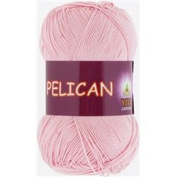 Pelican 3956 100%хлопок двойной мерсеризации 50г/330м (Индия),  роз.пудра
