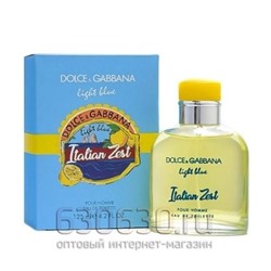 Dolce & Gabbana "Light Blue Italian Zest Pour Homme" 100 ml