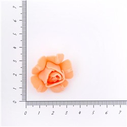 Головки цветов Роза раскрытая 30мм 25шт SF-2094 персиковый 15-162