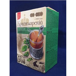 Чай зелёный крупнолистовой «Краснодарскiй с 1901 года» 100 гр