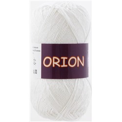 Orion 4551 77%мерс. хлопок,  23%вискоза 50г/170м (Индия),  белый