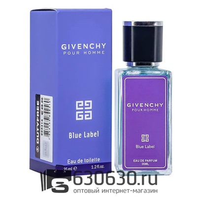 Мини парфюм Givenchy "Blue Label Pour Homme" 35 ml