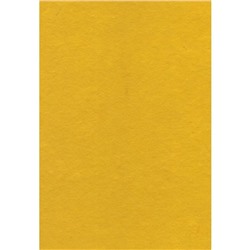Фельт листовой 50х70 №001,  яр.желтый