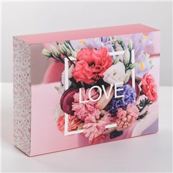Коробка для сладостей «LOVE» , 20 × 15 × 5 см