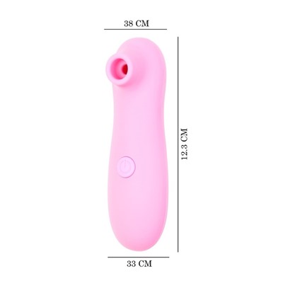 Бесконтактный вакуумно- волновой стимулятор клитора Оки- Чпоки, 10 режимов, розовый