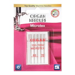 Иглы Organ микротекс №60-70 5шт (блистер)