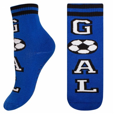 Носки махровые с тормозами Goal " Galeshu 19NO.H13 " ярко-синие р:1-3года