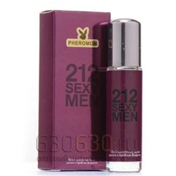 Масляные духи с феромонами Carolina Herrera "212 Sexy Men" 10 ml