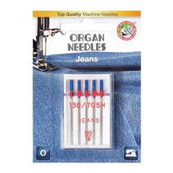 Иглы Organ джинс №100 5шт (блистер)