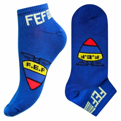 Носки мужские люминесцентные " Super socks СВЕТ-22 " синие р:40-45
