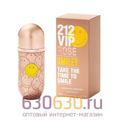 Carolina Herrera "212 VIP Rose Smiley Take The Time To Smale Limited Edition" 80 ml