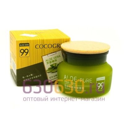 Супер увлажняющий крем для лица с экстрактом Алоэ Вера COCOGRM "Super Moisturizing Cream" 55g