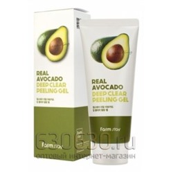 Farmstay Пилинг-Гель для лица Real Avocado Deep Clear Peeling Gel 100мл