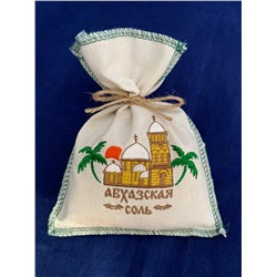 Абхазская соль в сувенирном мешочке