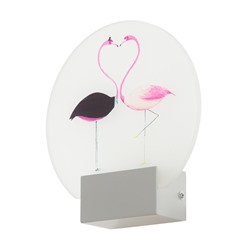 Бра "Фламинго" LED 6Вт 4000К белый 19,5х6х19,5 см