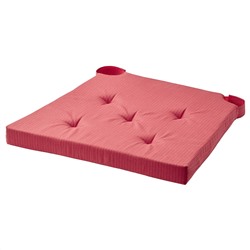 JUSTINA ЮСТИНА, Подушка на стул, красный, 42/35x40x4 см