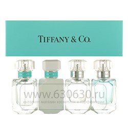 Парфюмерный набор Tiffani & Co "Eua de Parfum" 4х30ml (квадрат)