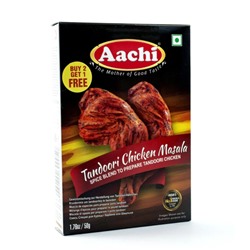 Aachi Смесь Специй для курицы в тандыре, барбекю или шашлыка (Tandoori Chicken Masala) 50 г