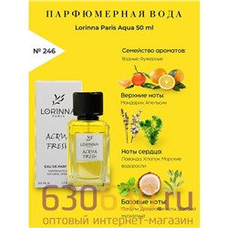 Lorinna Paris "№ 246 Acqua Fresh" 50 ml