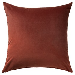 SANELA САНЕЛА, Чехол на подушку, красный/коричневый, 65x65 см