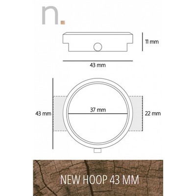 Часы neat. NEW HOOP 43 мм модель n043