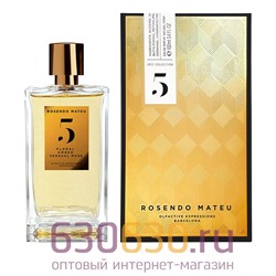 Евро Rosendo Mateu "№ 5 Floral, Amber, Sensual Musk" 100 ml