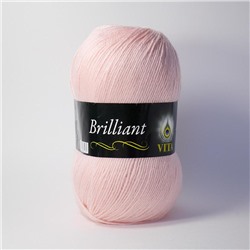 Brilliant 5109 45%шерсть ластер,  55%акрил 100г/380 (Германия),  нежно-розовый