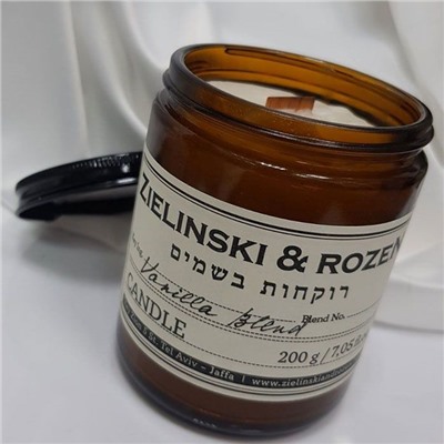 Свеча ZIELINSKI & ROZEN "Vanilla Blend" 200g