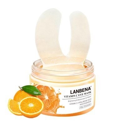 Витаминные маски-патчи для глаз Lanbena Vitamin C Eye Mask, 50 шт