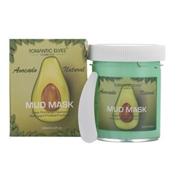 Маска для лица Romantic Elves Mud Mask Avocado, 120 мл