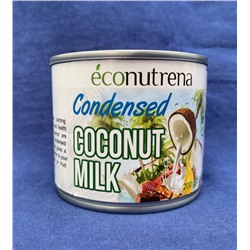 Кокосовое сгущенное молоко органическое «Econutrena» 200 мл