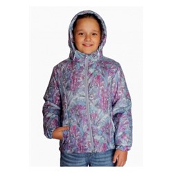 Детская куртка весна-осень КМ-01 (фиолет)