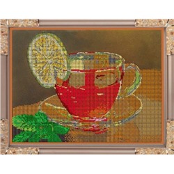 Канва с рисунком СВ К-365 Чашка чая 39, 1х31, 2 см