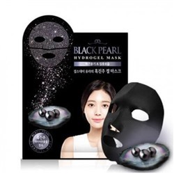 Гидрогелевая маска для лица с черным жемчугом Scinic Black Pearl Hydrogel Mask