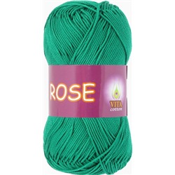 Rose 4251 100%хлопок двойн.мерсер-ции 50г/150м (Индия),  мятный