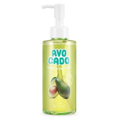 !!!_Гидрофильное масло с авокадо Scinic Avocado Cleansing Water Oil, 200 мл(до 10.2021)