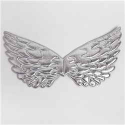 Карнавальные крылья «Ангелочек», для детей, цвет серебристый