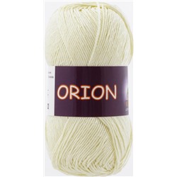 Orion 4553 77%мерс. хлопок,  23%вискоза 50г/170м (Индия),  молочный