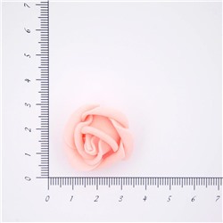 Головки цветов Роза малая 30мм 25шт SF-2095 розовый перс 15-191