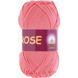 Rose 3905 100%хлопок двойн.мерсер-ции 50г/150м (Индия),  роз.коралл