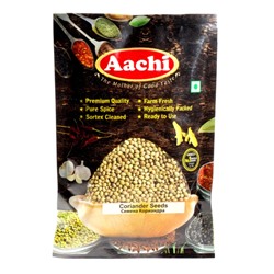 Aachi Кориандр целый, крупные семена (Coriander seeds) 100 г