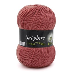 Sapphire 1532 45%шерсть(ластер) 55%акрил 100г/250м,  пыльно-розовый