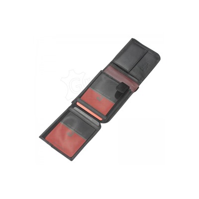 Pierre Cardin TILAK35 324 RFID чёрный-красный кошелёк муж.