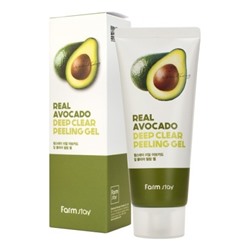FarmStay Real Avocado Deep Clear Peeling Gel Пилинг-гель с авокадо, 100 мл