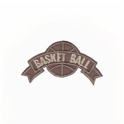 Термонаклейка Basket ball 50973 10шт коричневый 8, 3х4, 5см